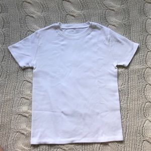Basic White Tee